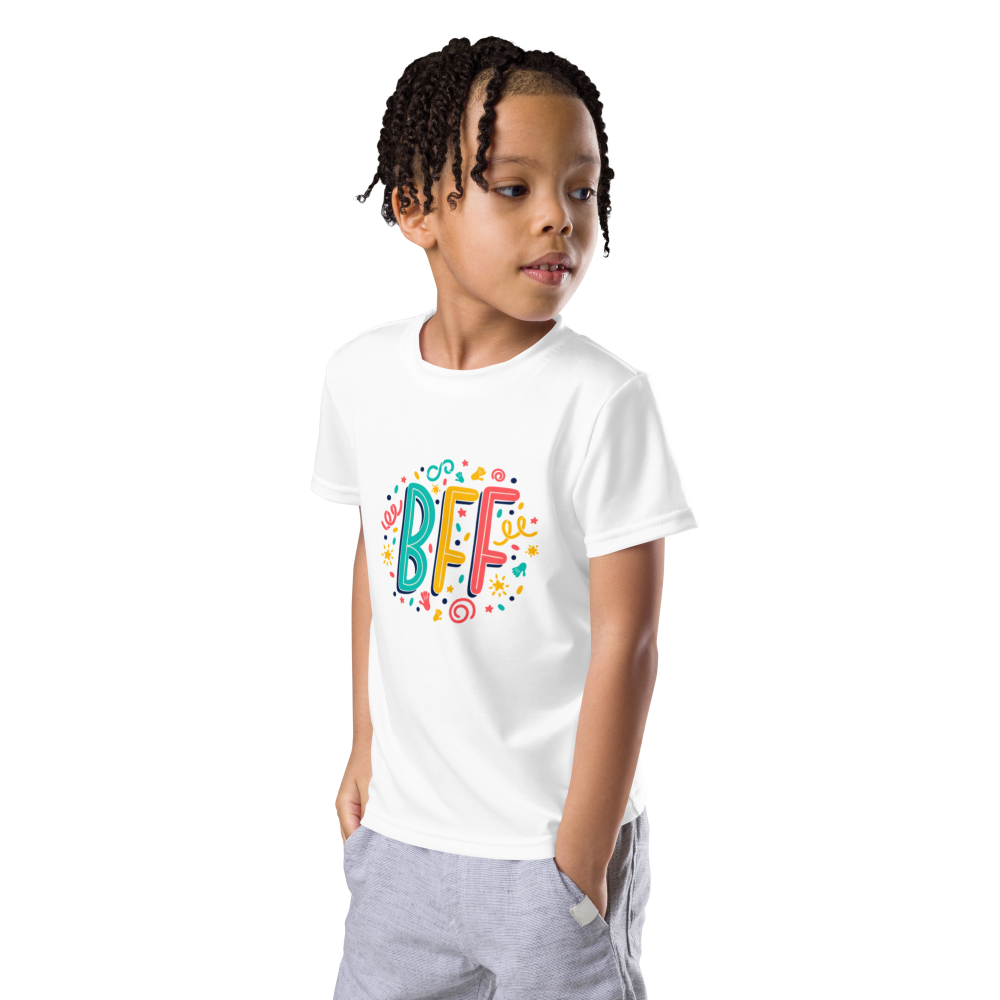 Kids crew neck t-shirt - Image 3