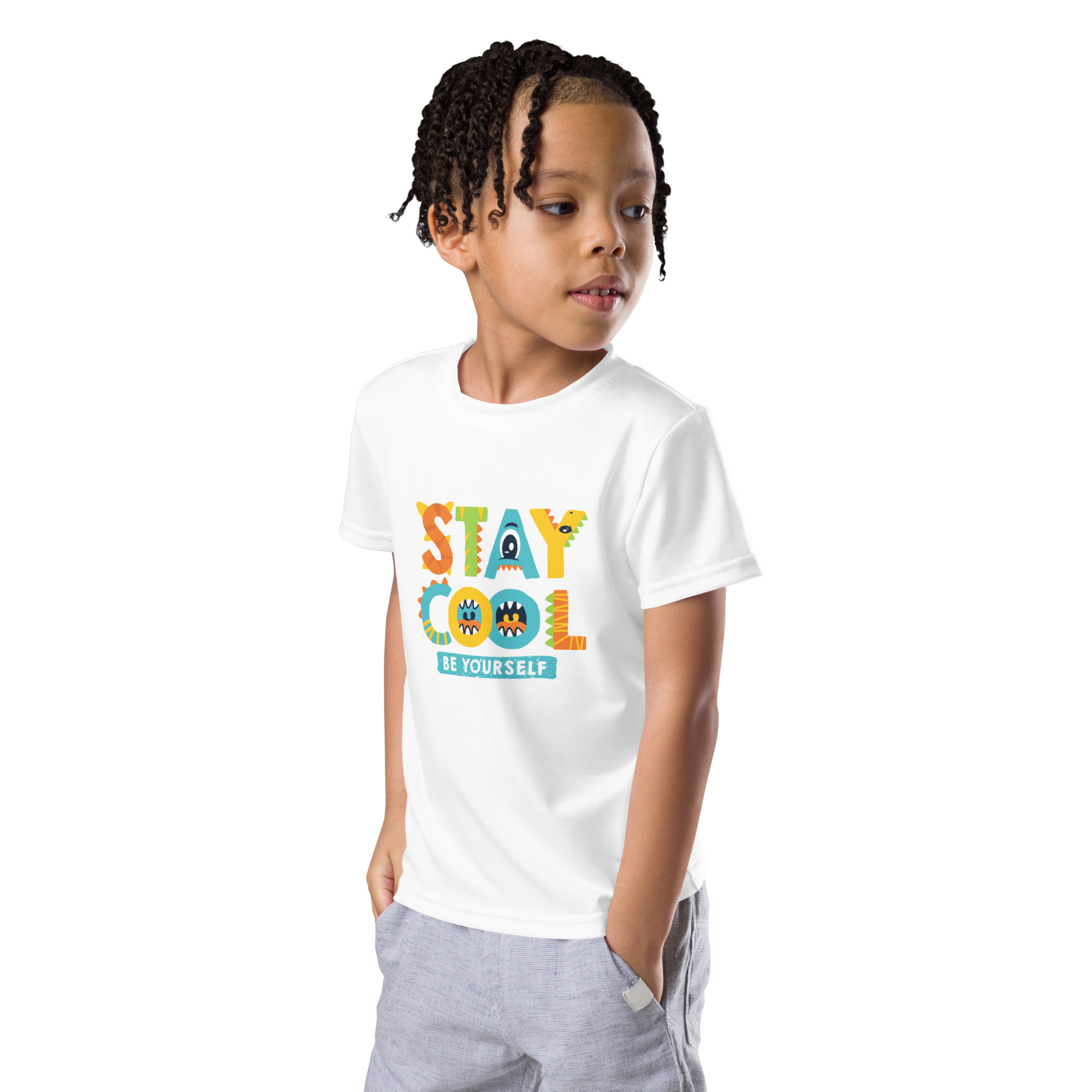 Kids crew neck t-shirt - Image 3