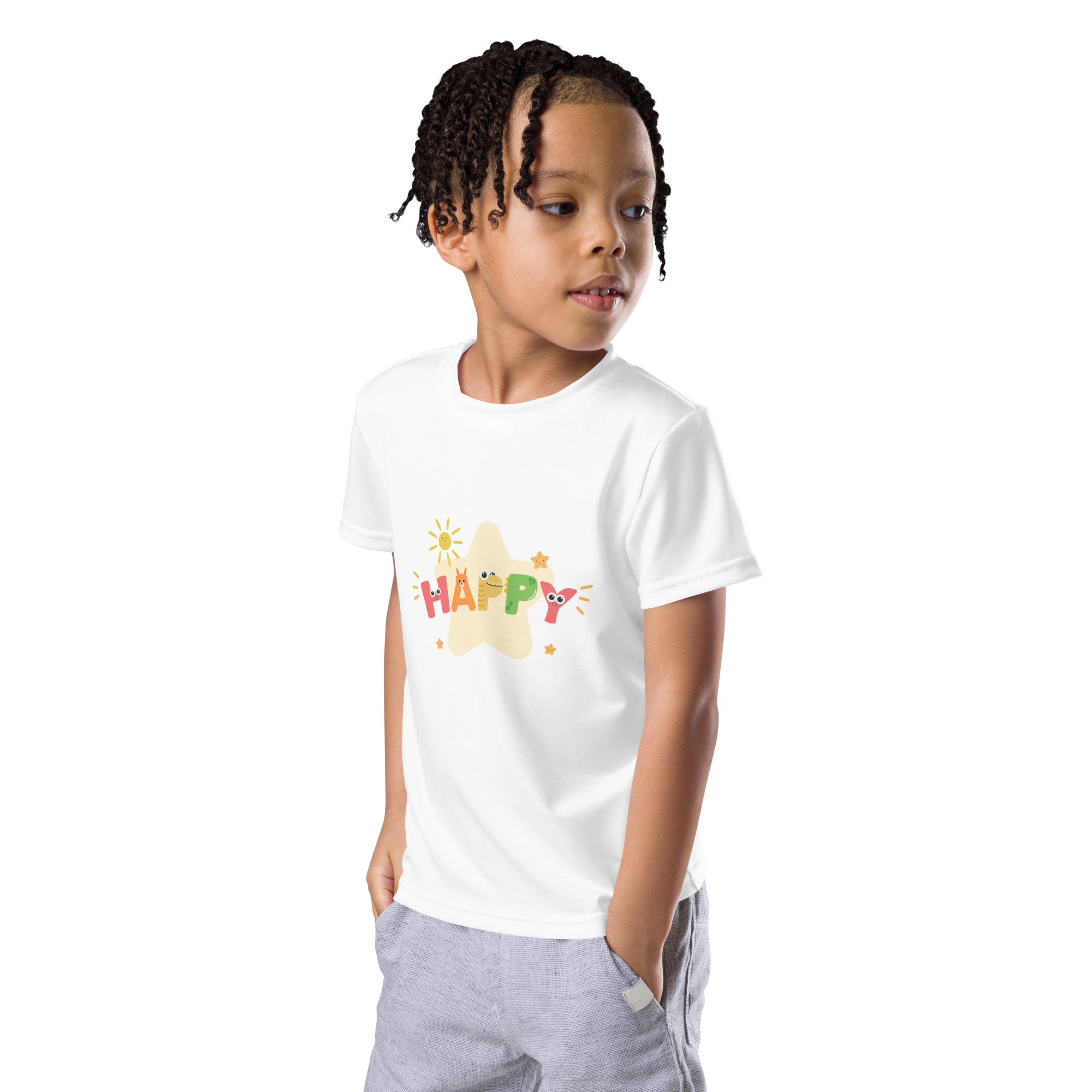 Kids crew neck t-shirt - Image 3