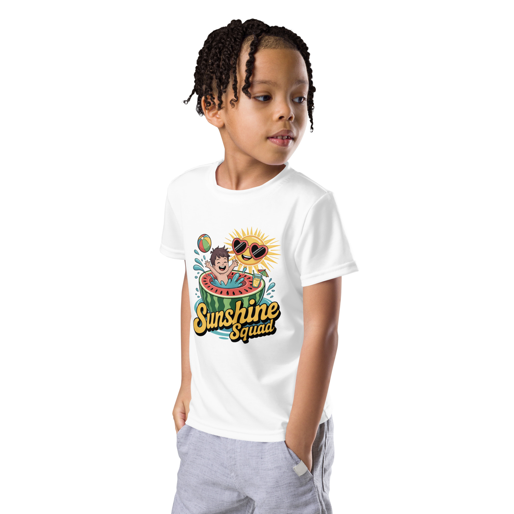 Kids crew neck t-shirt - Image 3