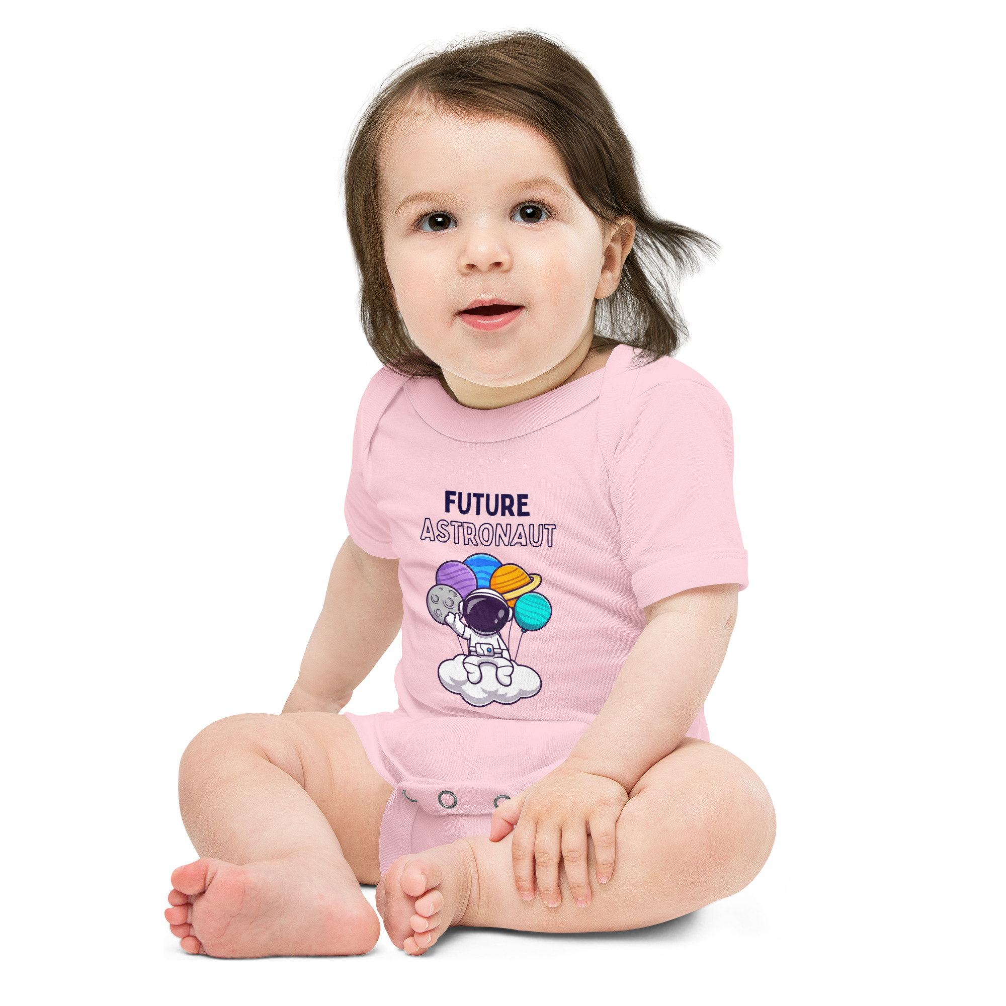 Baby short sleeve one piece - Image 5