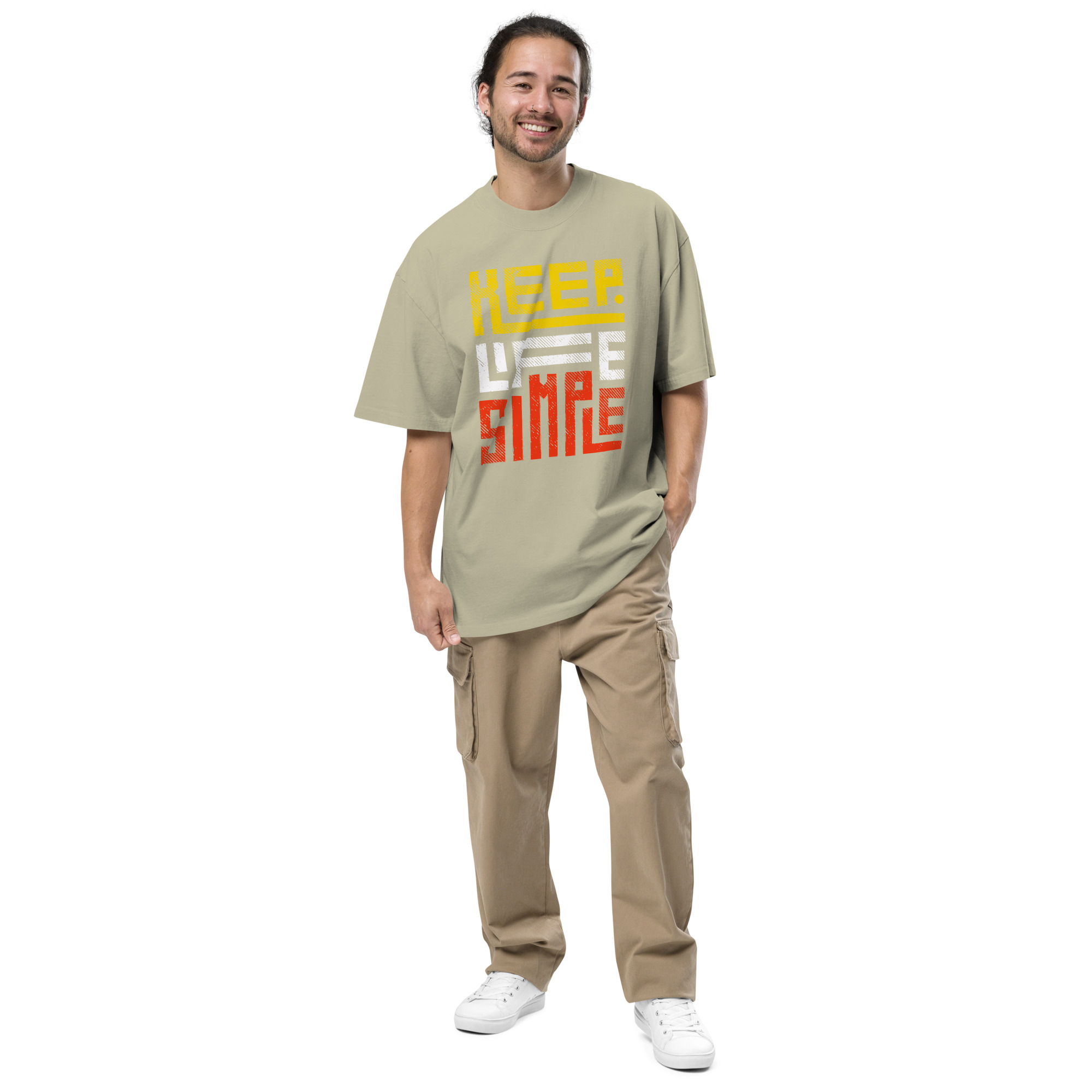 Oversized faded t-shirt - Image 7