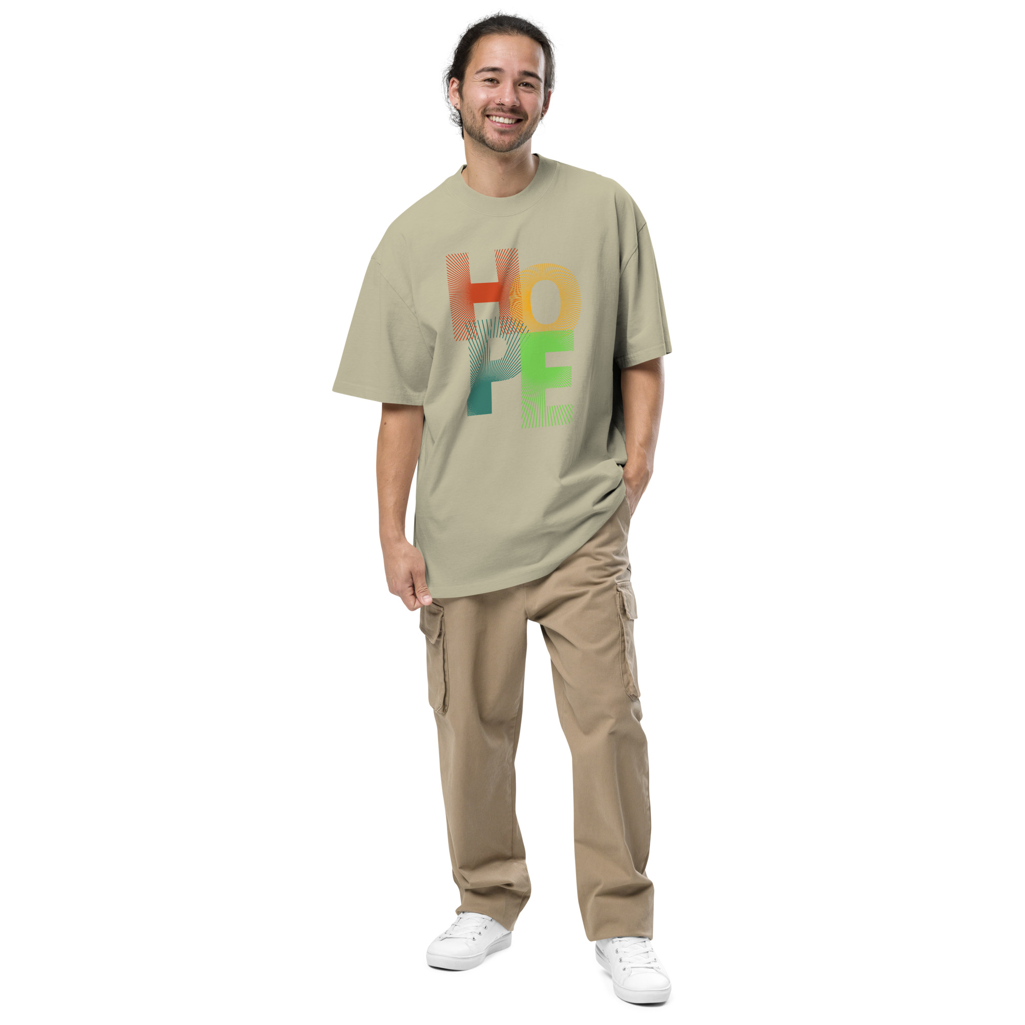 Oversized faded t-shirt - Image 7