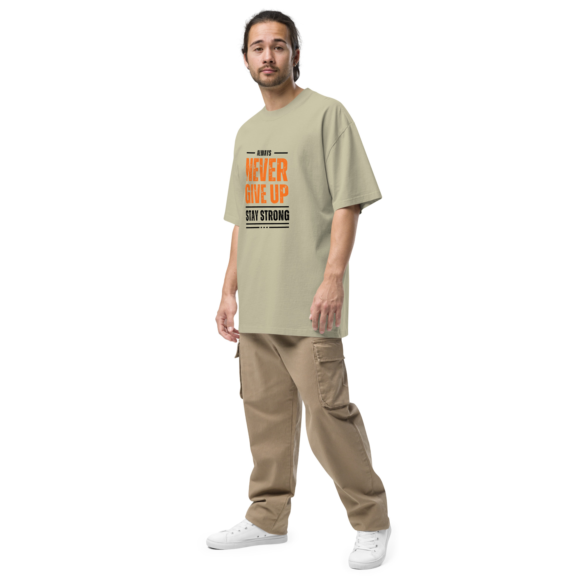 Oversized faded t-shirt - Image 5
