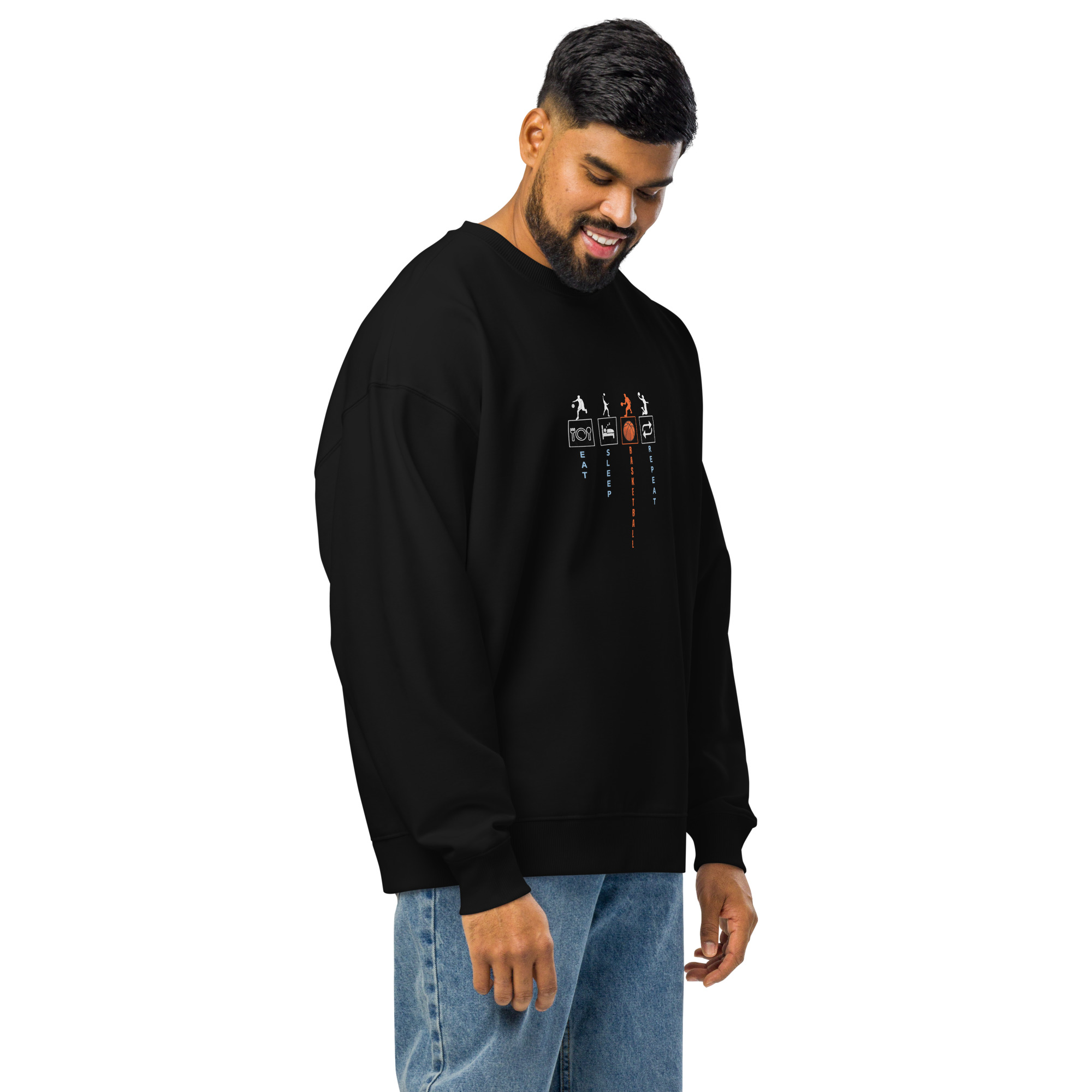 Unisex organic oversized sweatshirt - Image 4