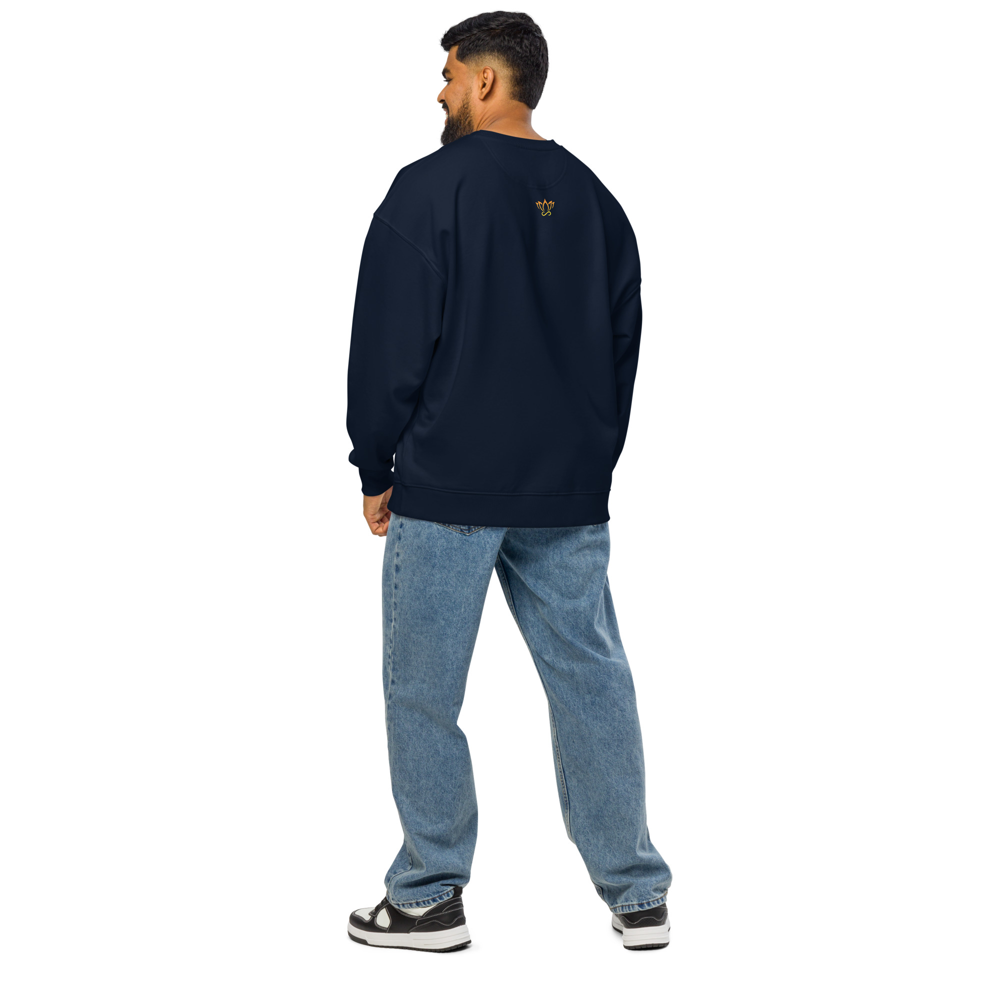 Unisex organic oversized sweatshirt - Image 5