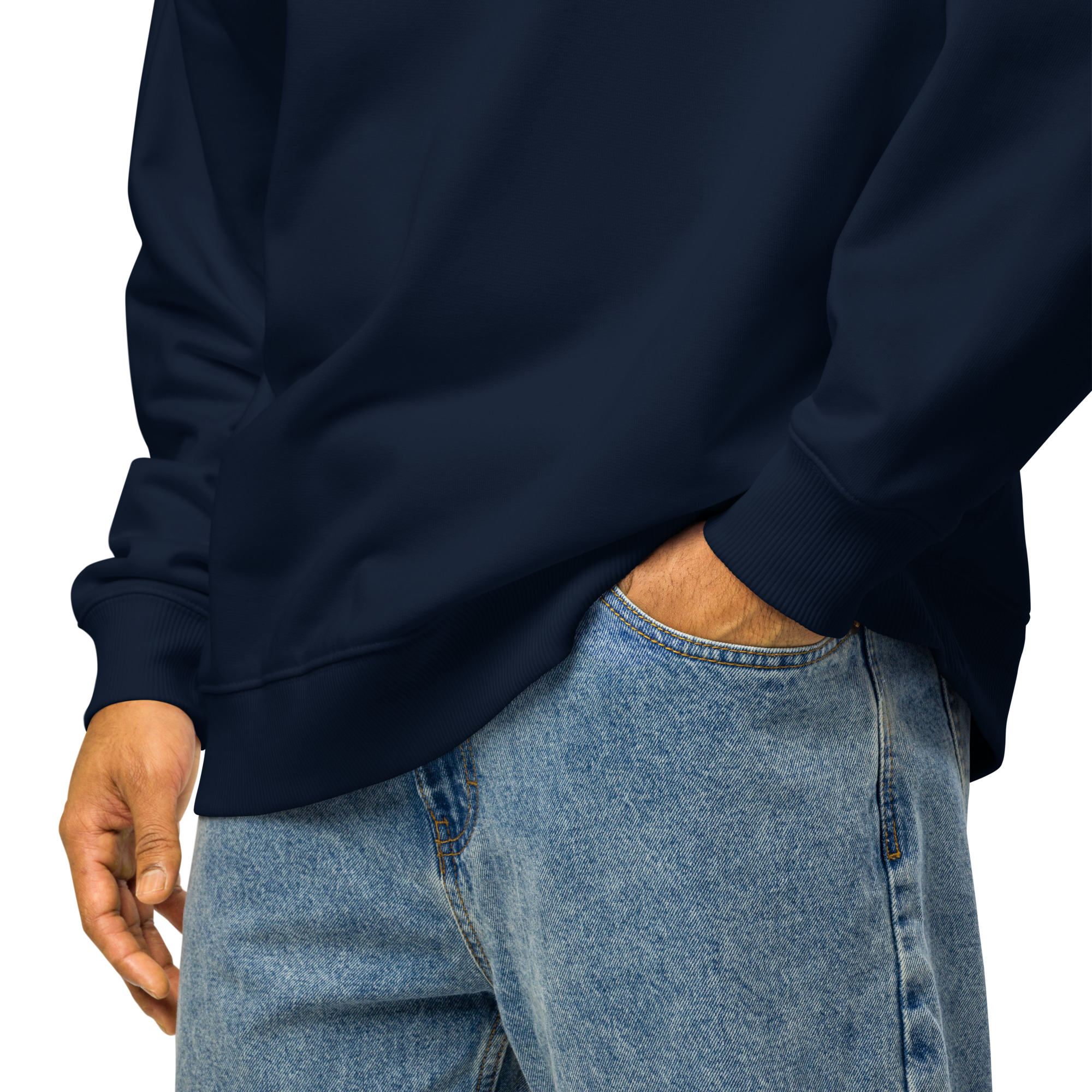 Unisex organic oversized sweatshirt - Image 7