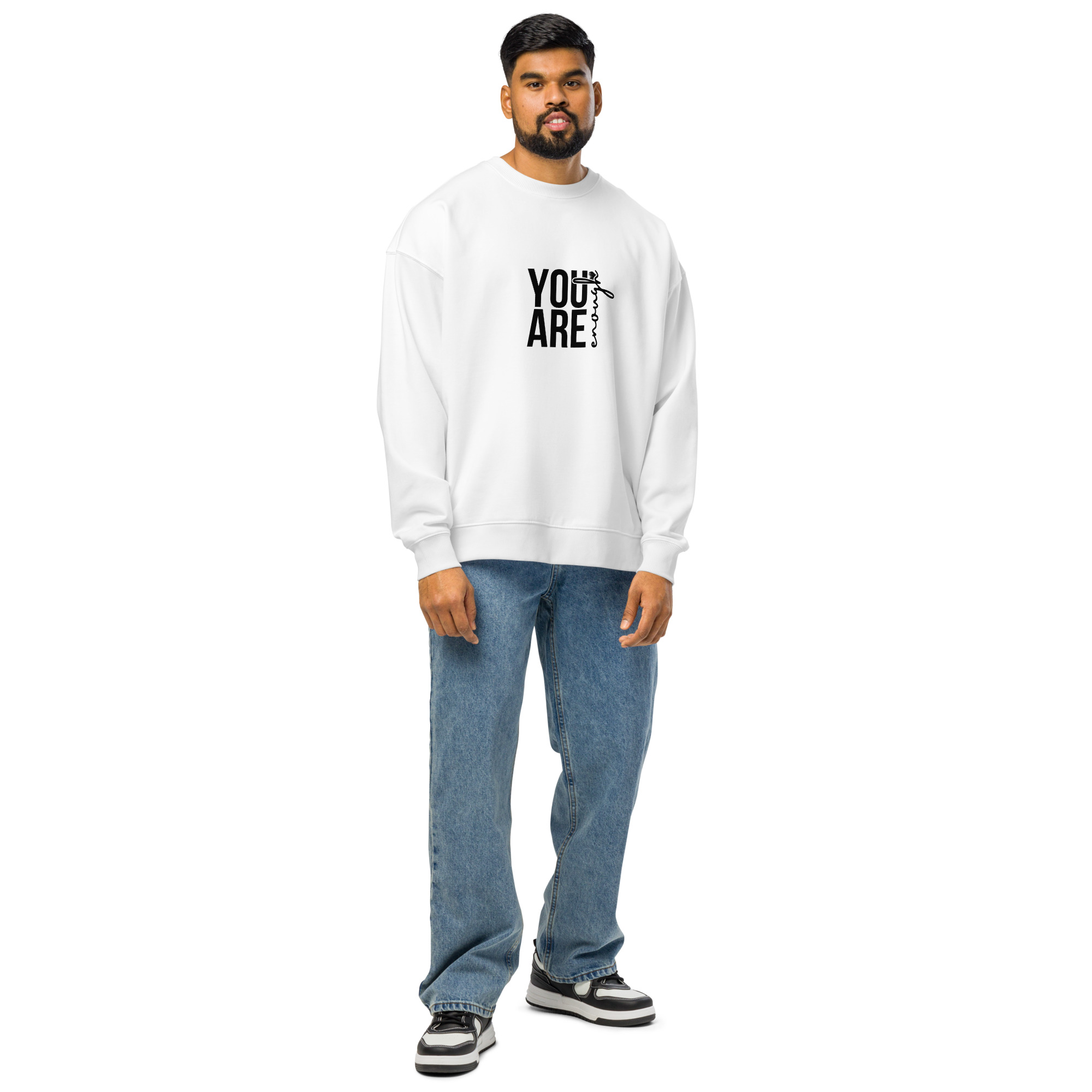 Unisex organic oversized sweatshirt - Image 6