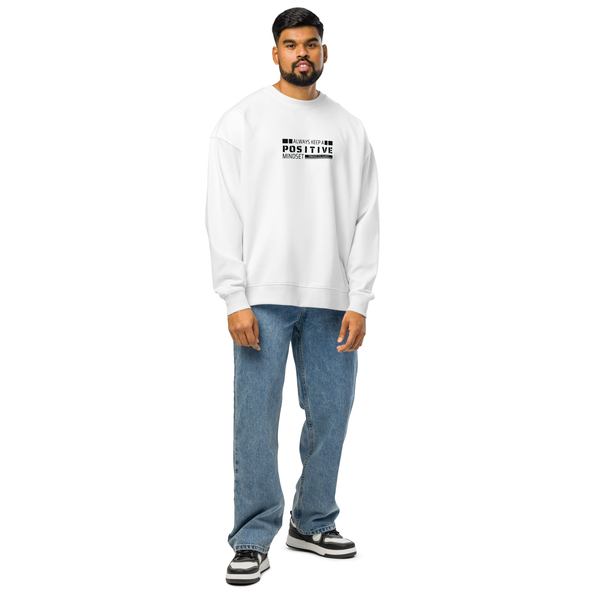 Unisex organic oversized sweatshirt - Image 6