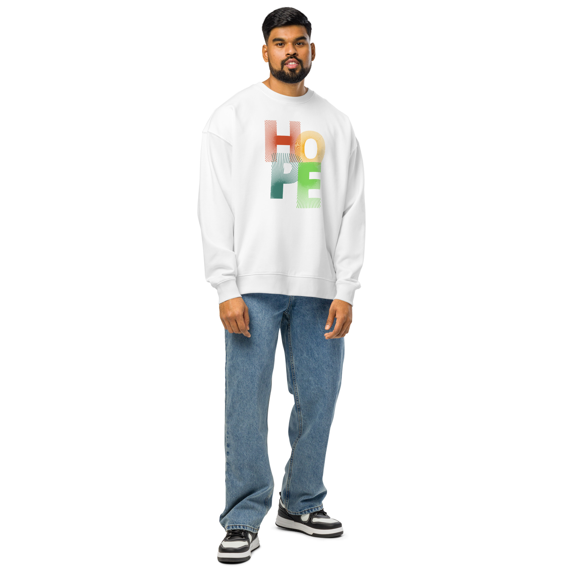 Unisex organic oversized sweatshirt - Image 14