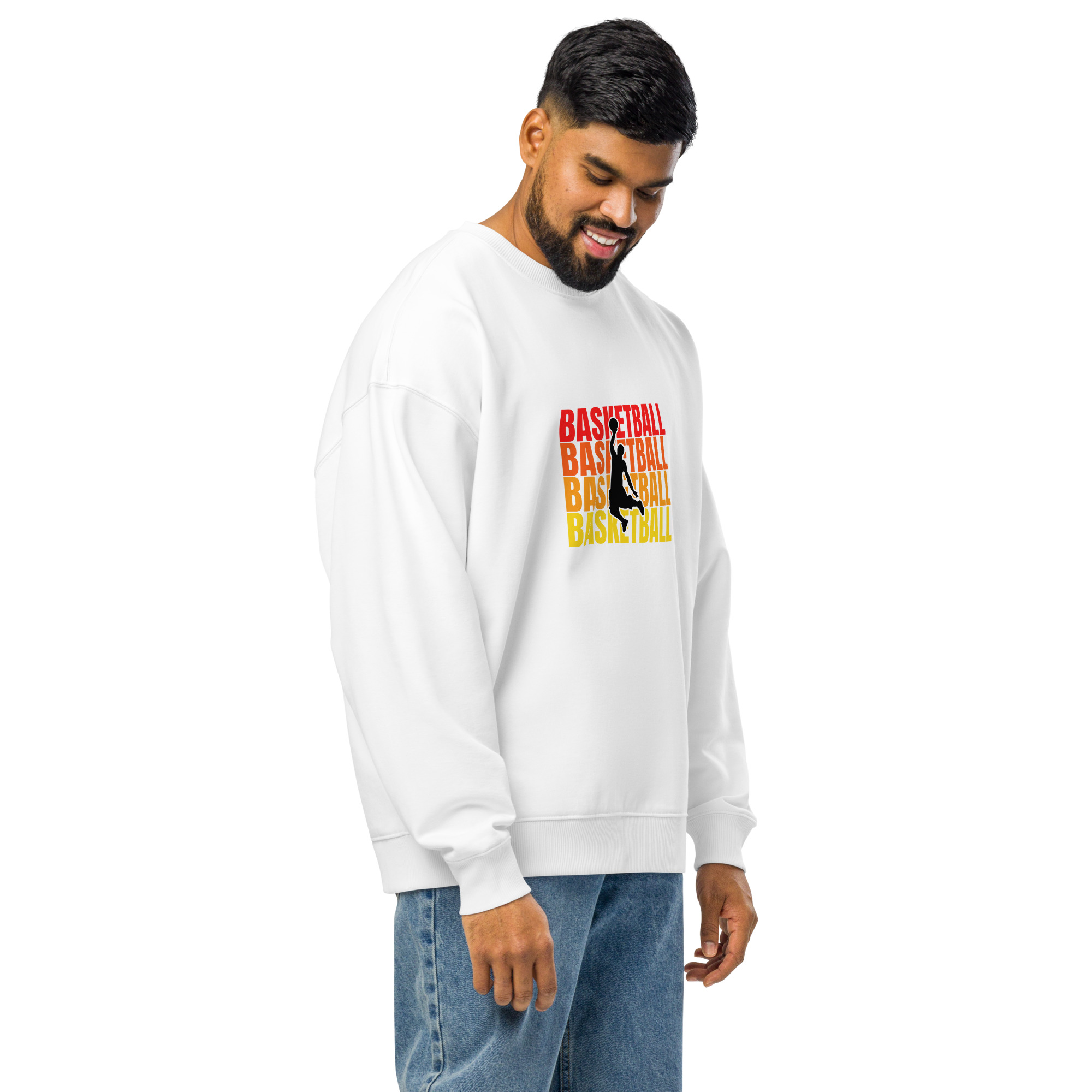 Unisex organic oversized sweatshirt - Image 4