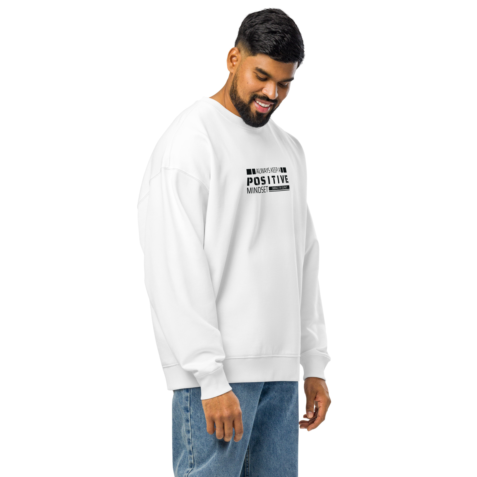 Unisex organic oversized sweatshirt - Image 8