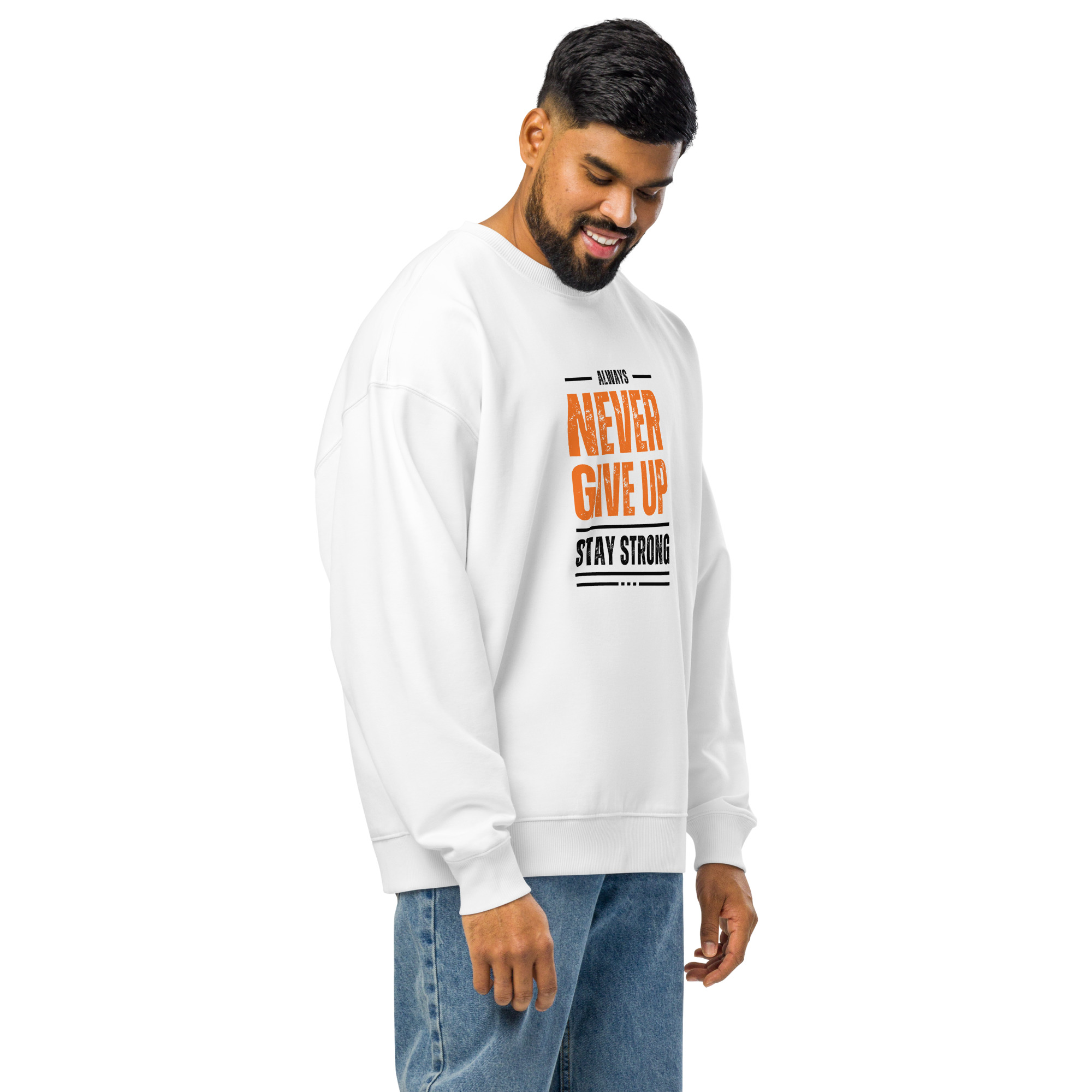 Unisex organic oversized sweatshirt - Image 8