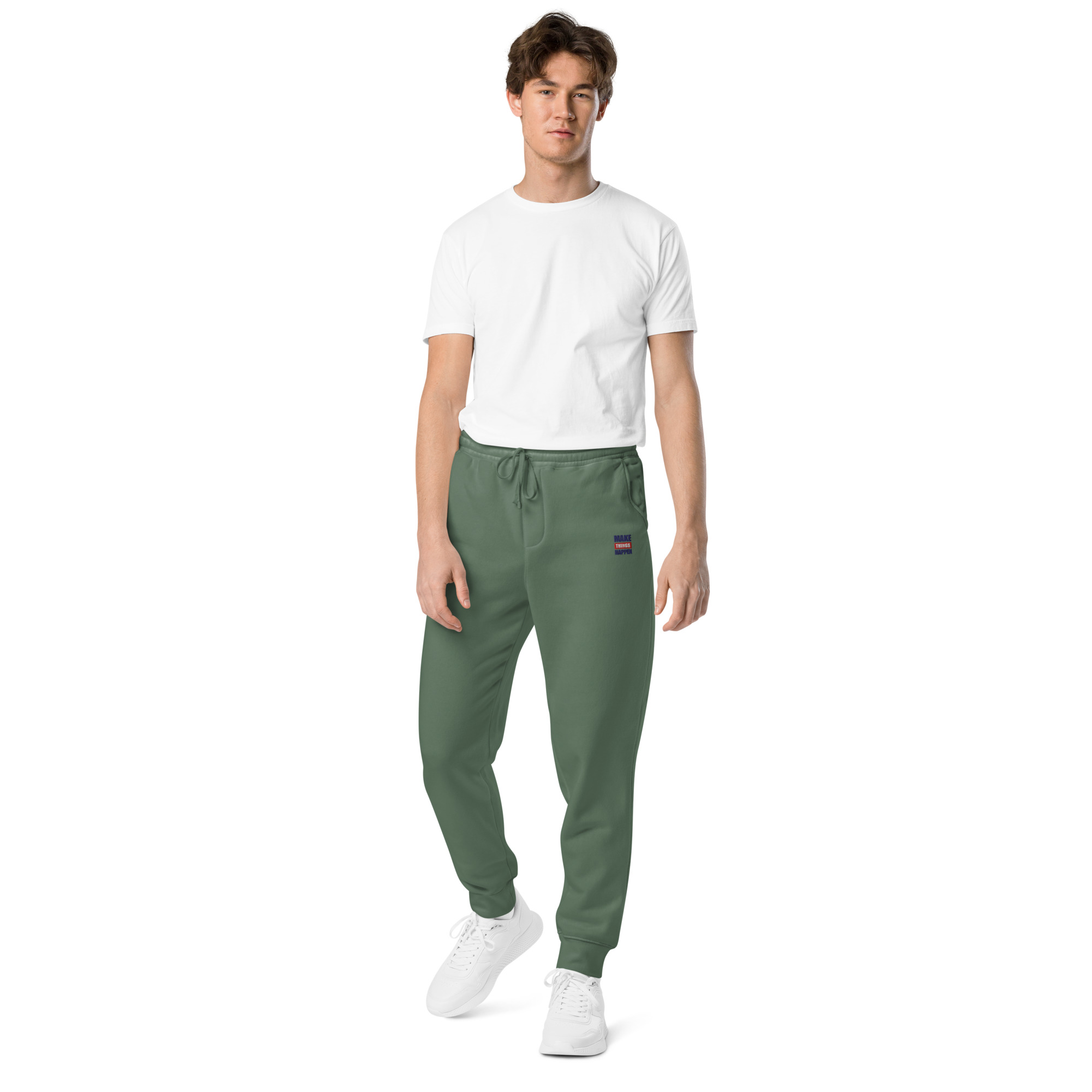 Unisex pigment-dyed sweatpants - Image 5