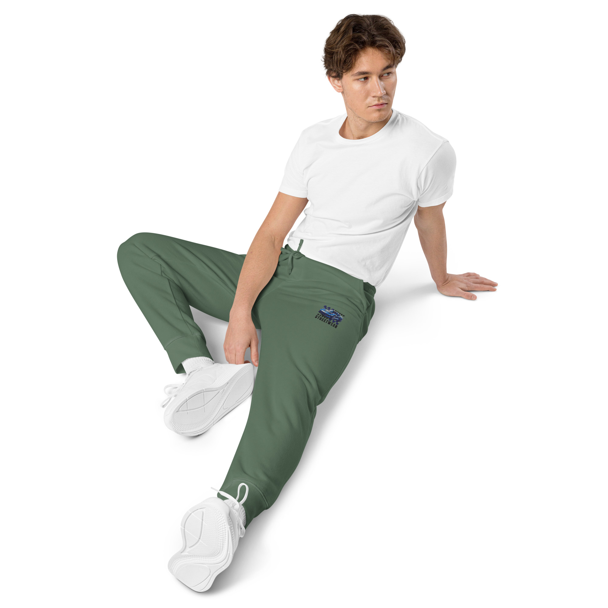 Unisex pigment-dyed sweatpants - Image 8