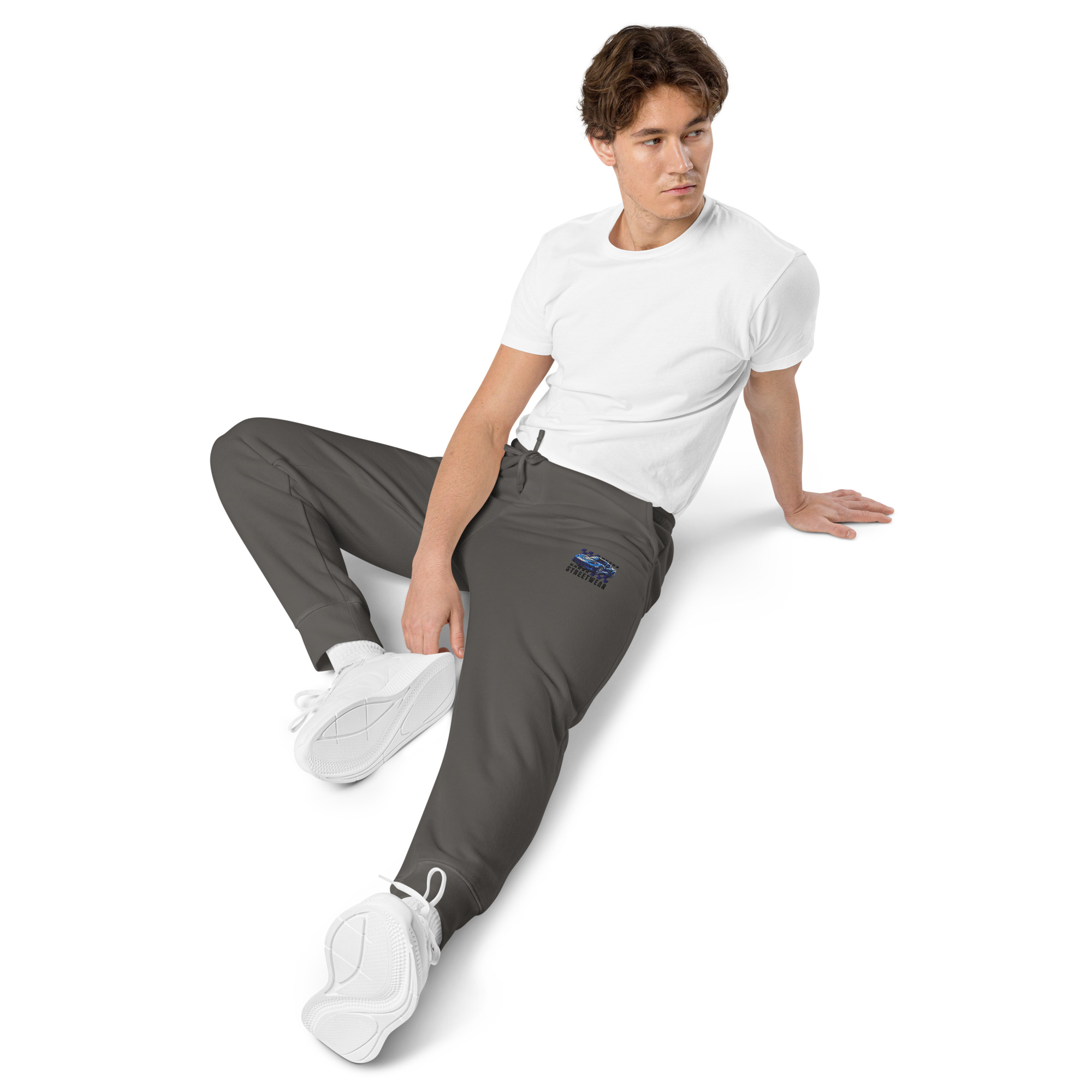 Unisex pigment-dyed sweatpants - Image 4