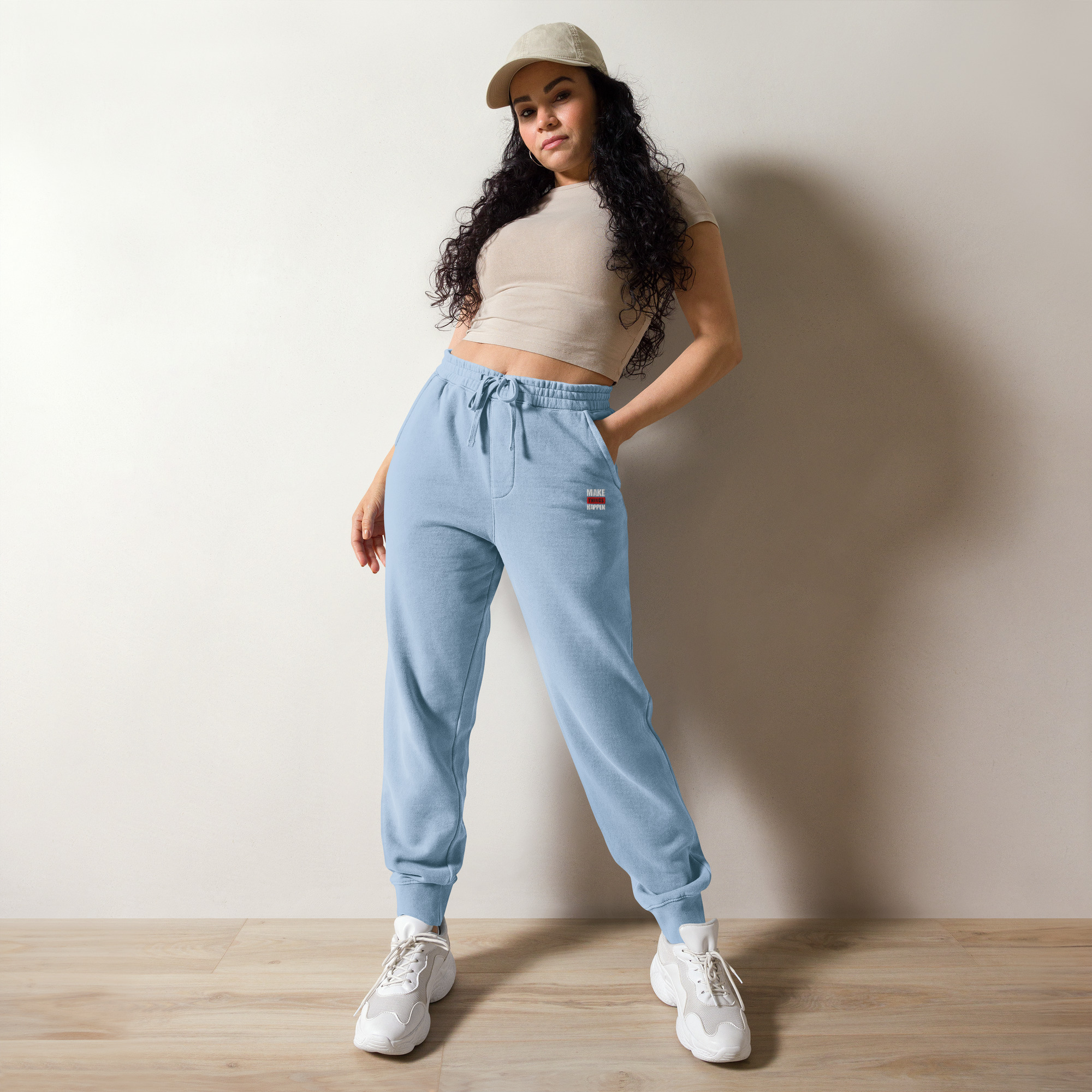 Unisex pigment-dyed sweatpants - Image 5