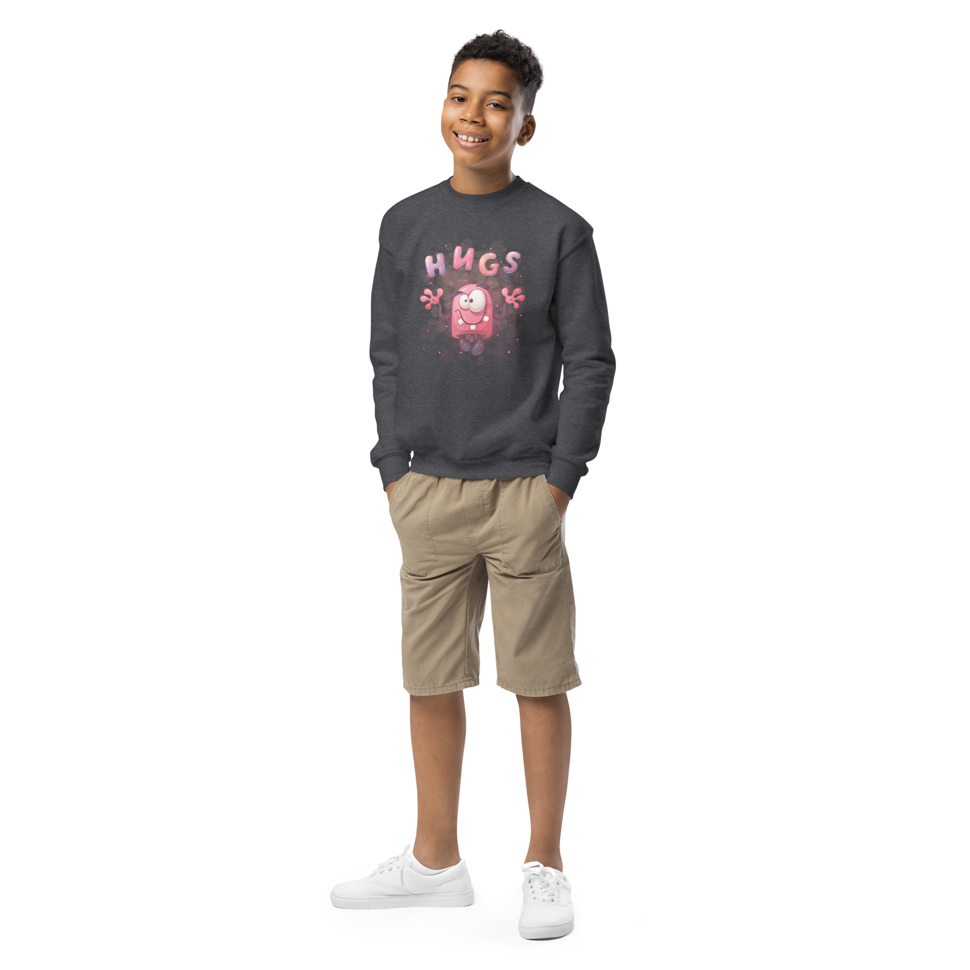 Youth crewneck sweatshirt - Image 13