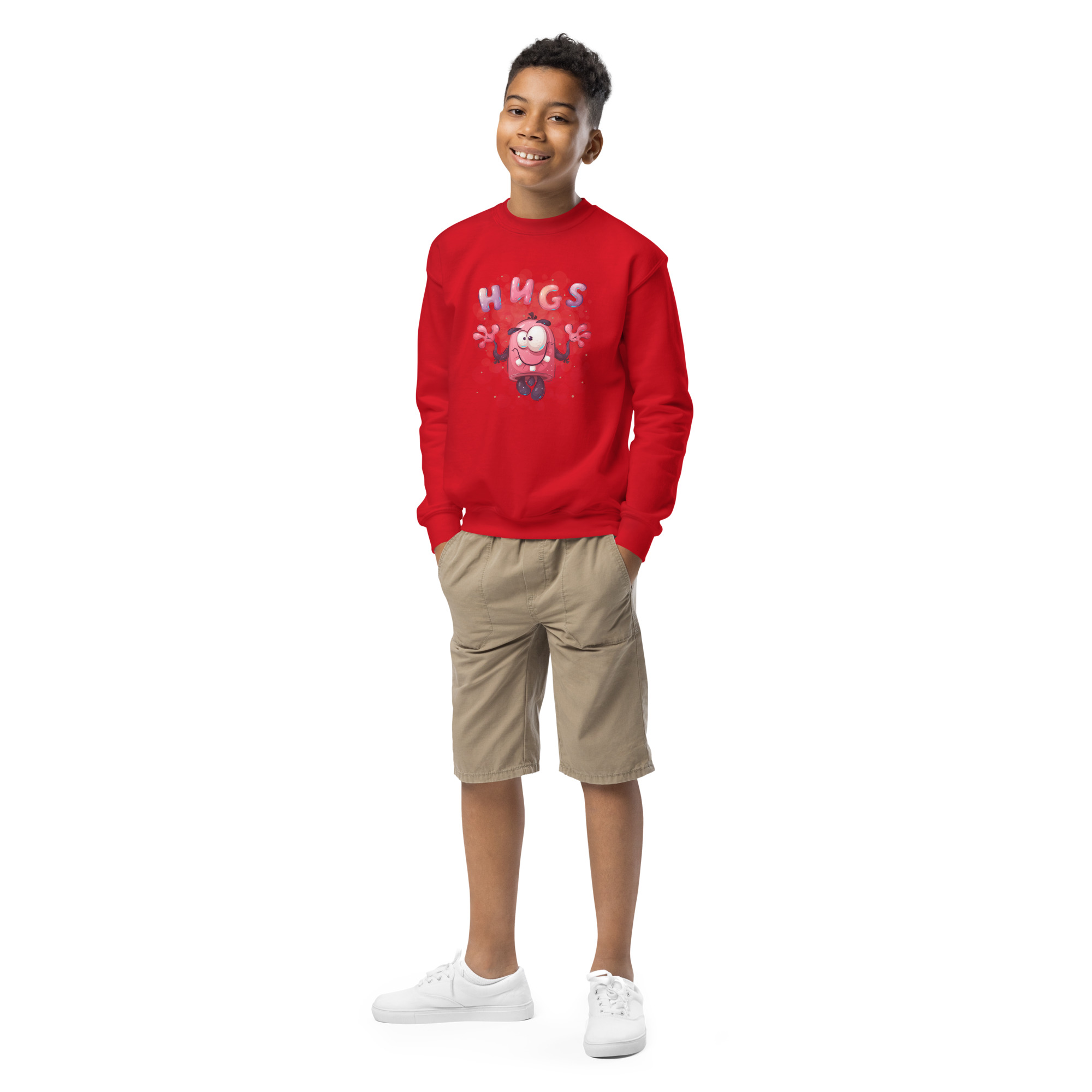 Youth crewneck sweatshirt - Image 10