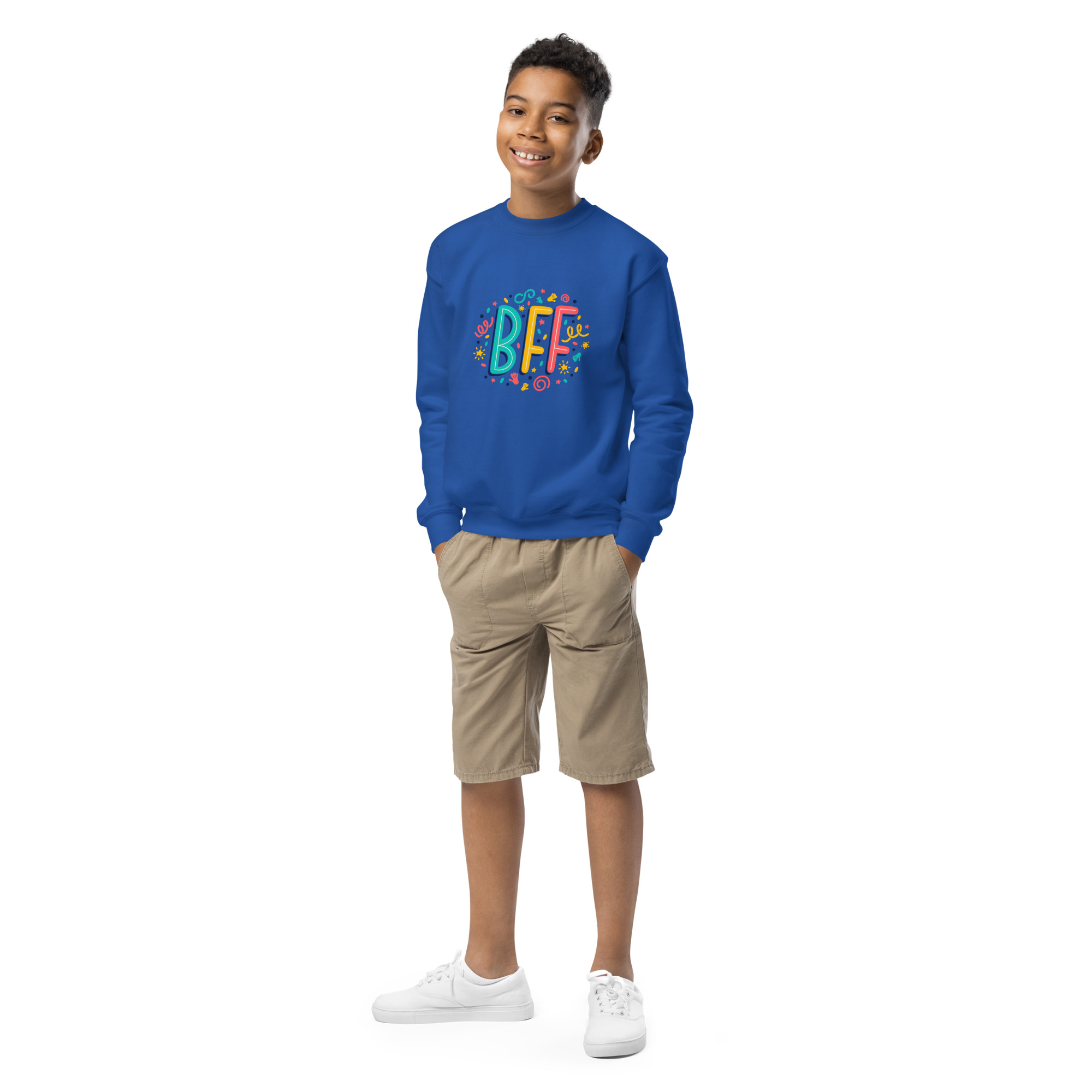 Youth crewneck sweatshirt - Image 16