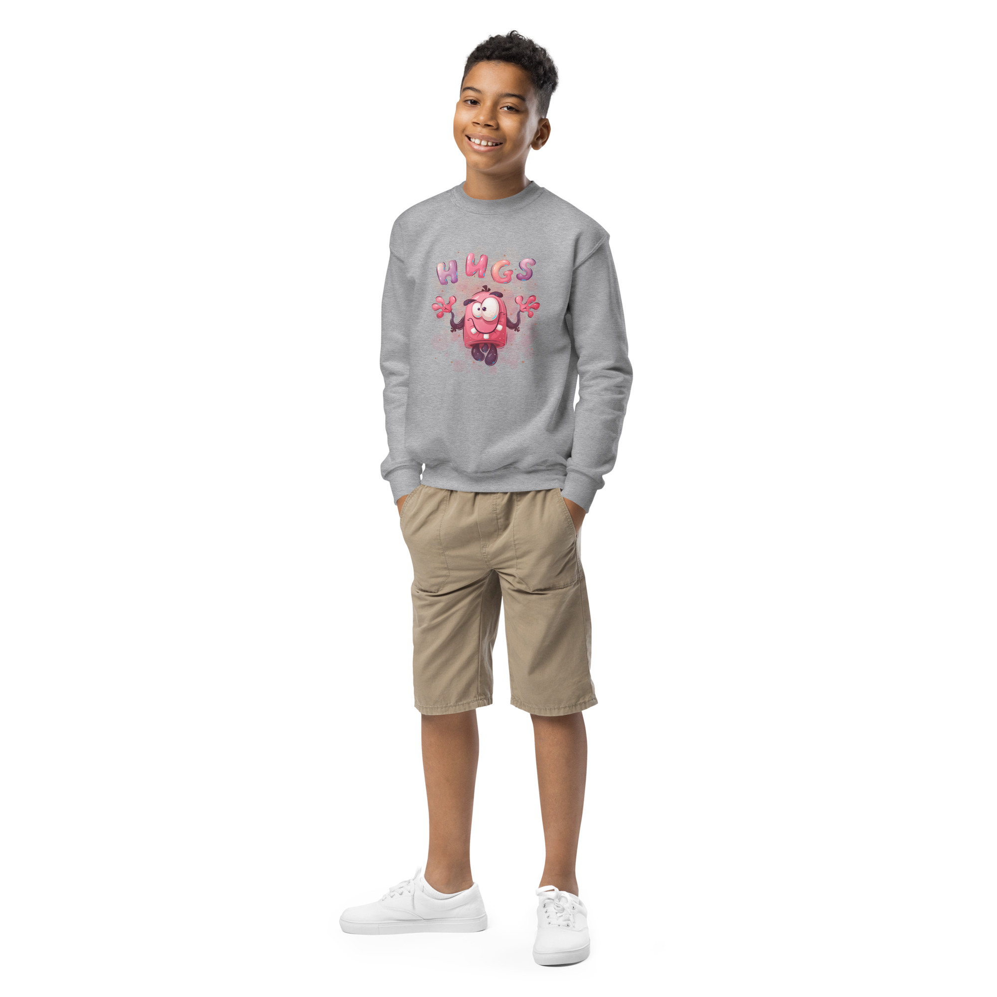 Youth crewneck sweatshirt - Image 19