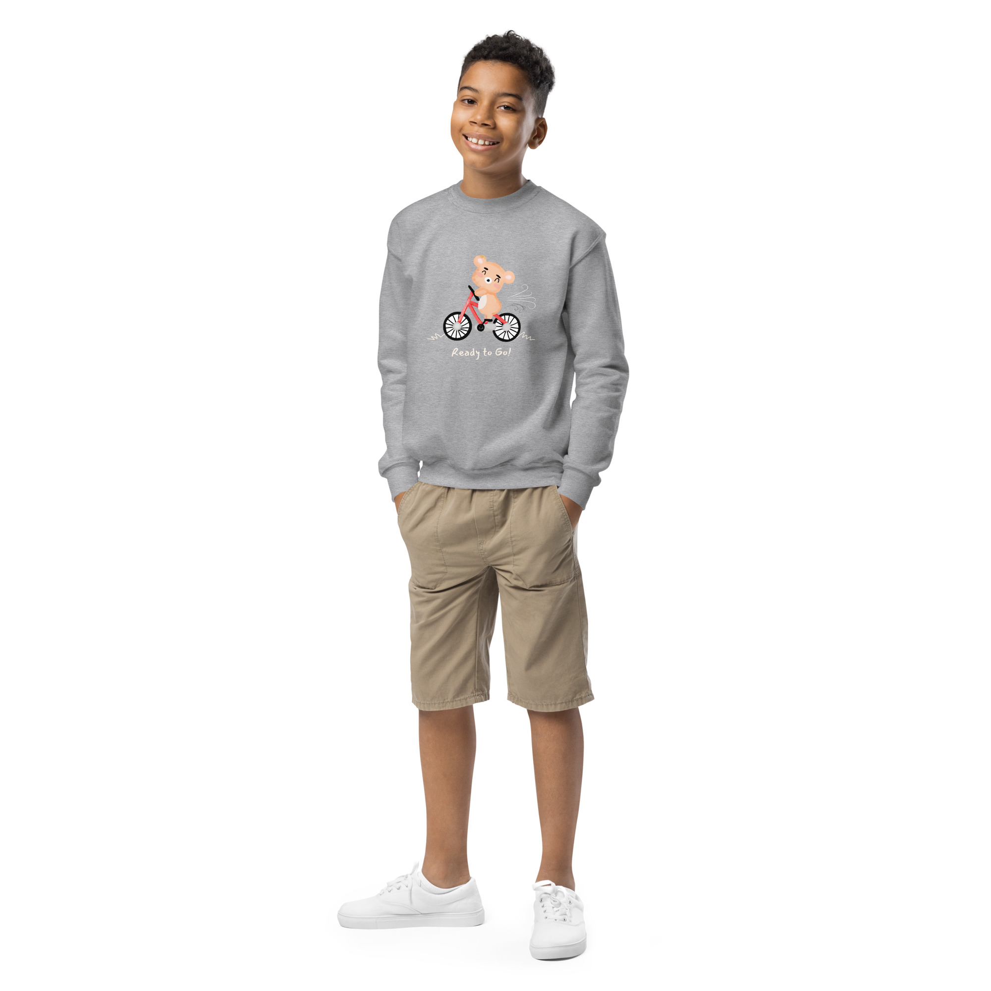 Youth crewneck sweatshirt - Image 19