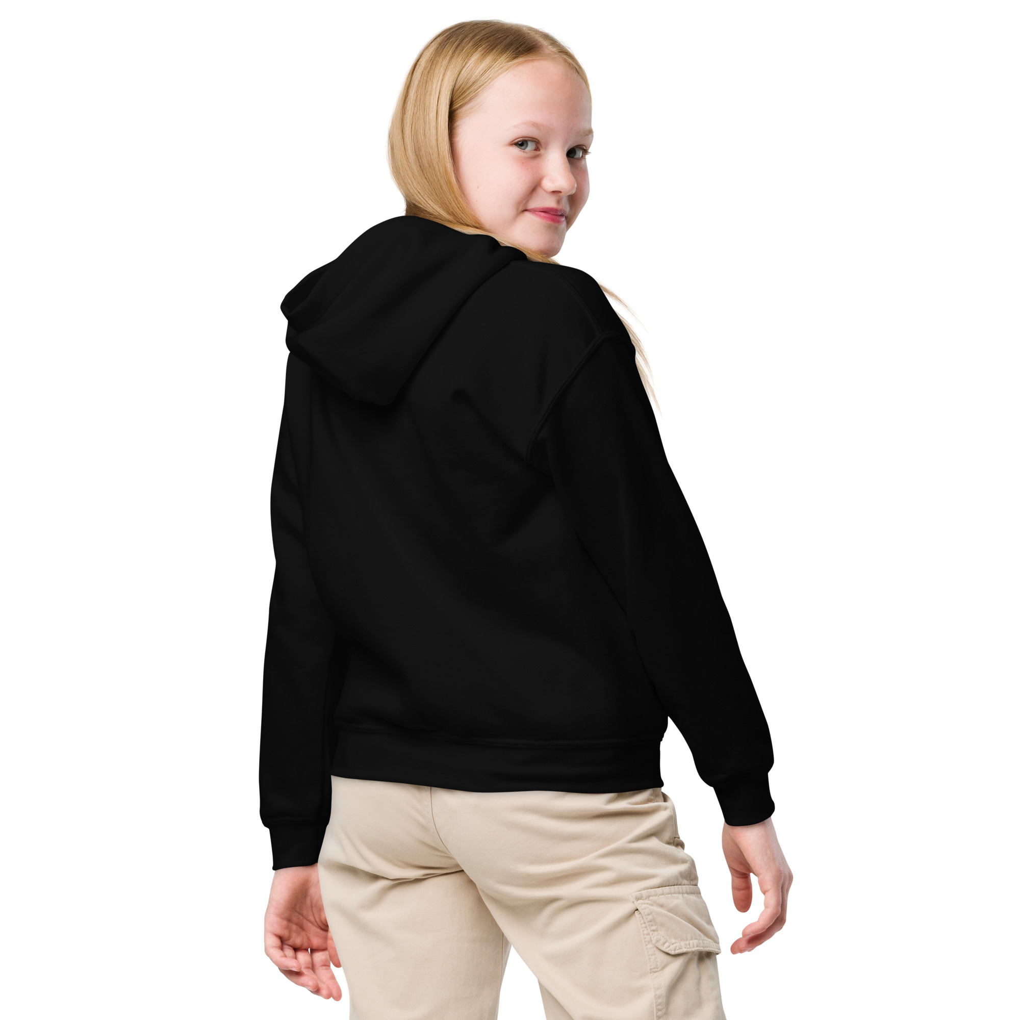 Youth heavy blend hoodie - Image 4