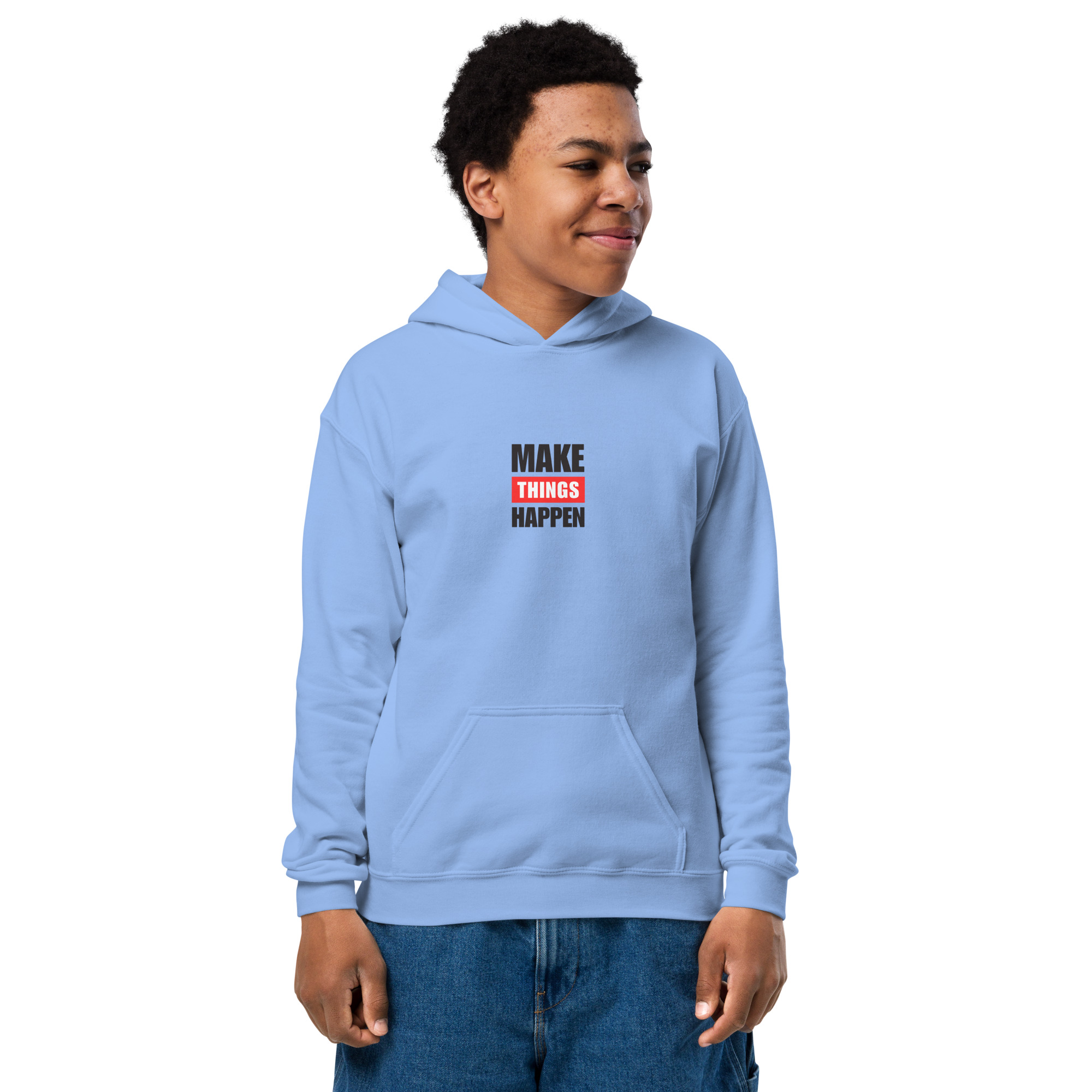 Youth heavy blend hoodie - Image 6