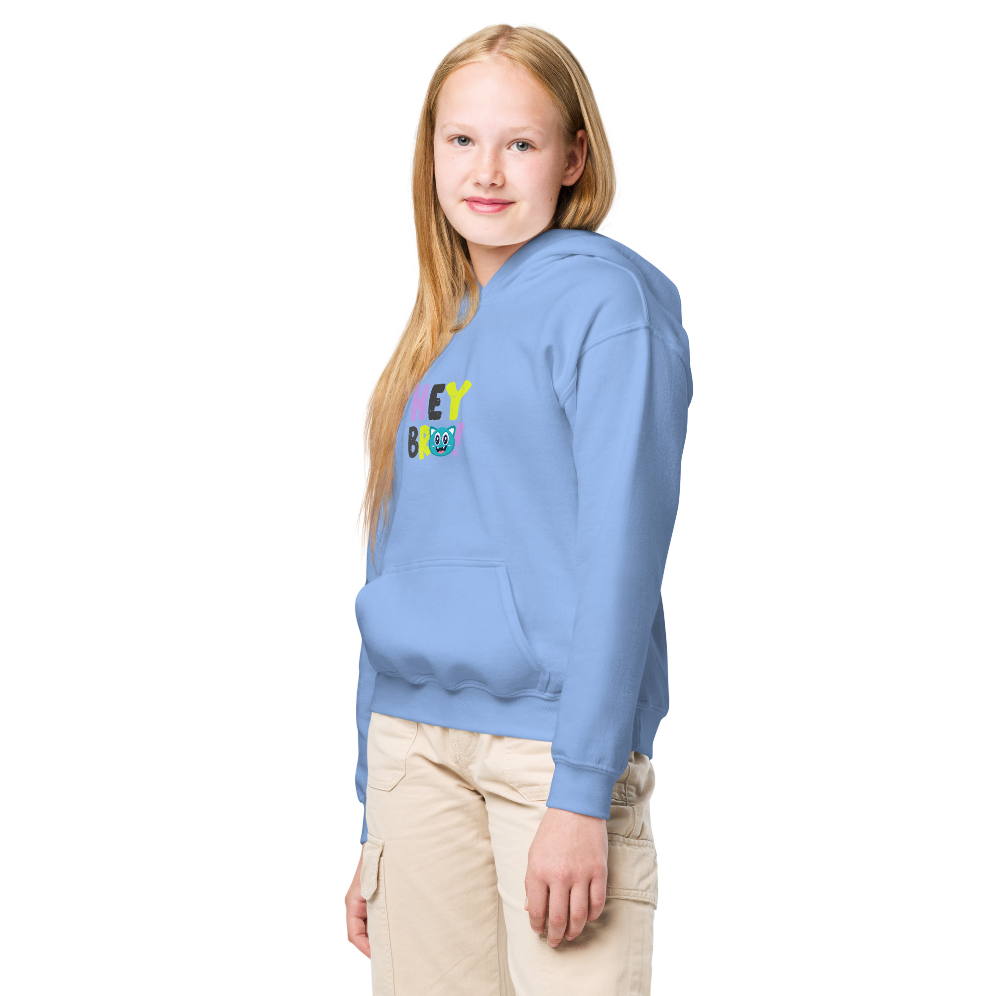 Youth heavy blend hoodie - Image 18