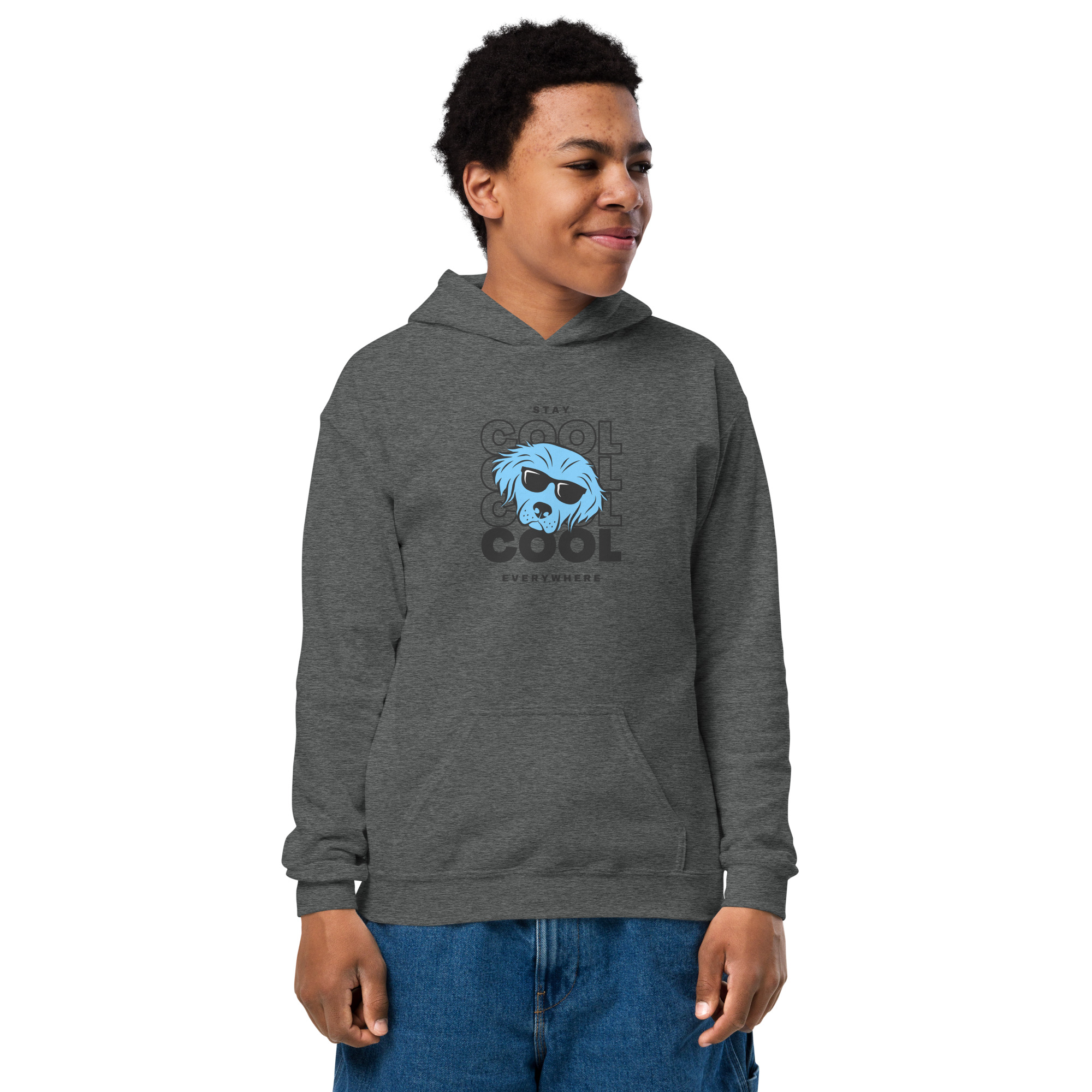 Youth heavy blend hoodie - Image 11