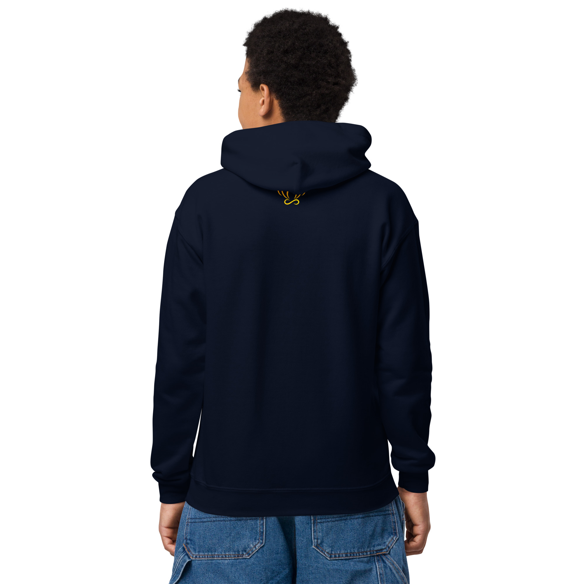 Youth heavy blend hoodie - Image 9