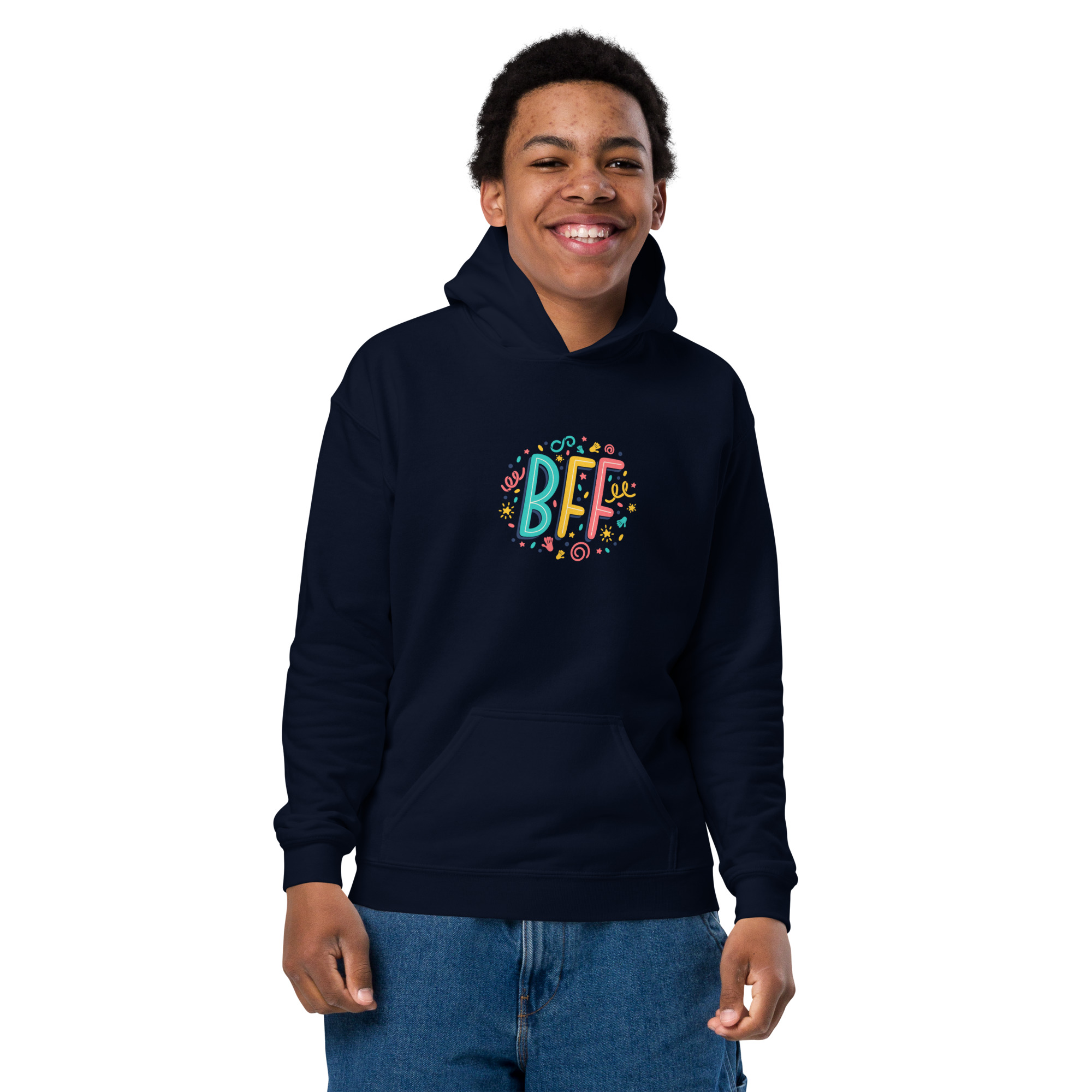 Youth heavy blend hoodie - Image 7