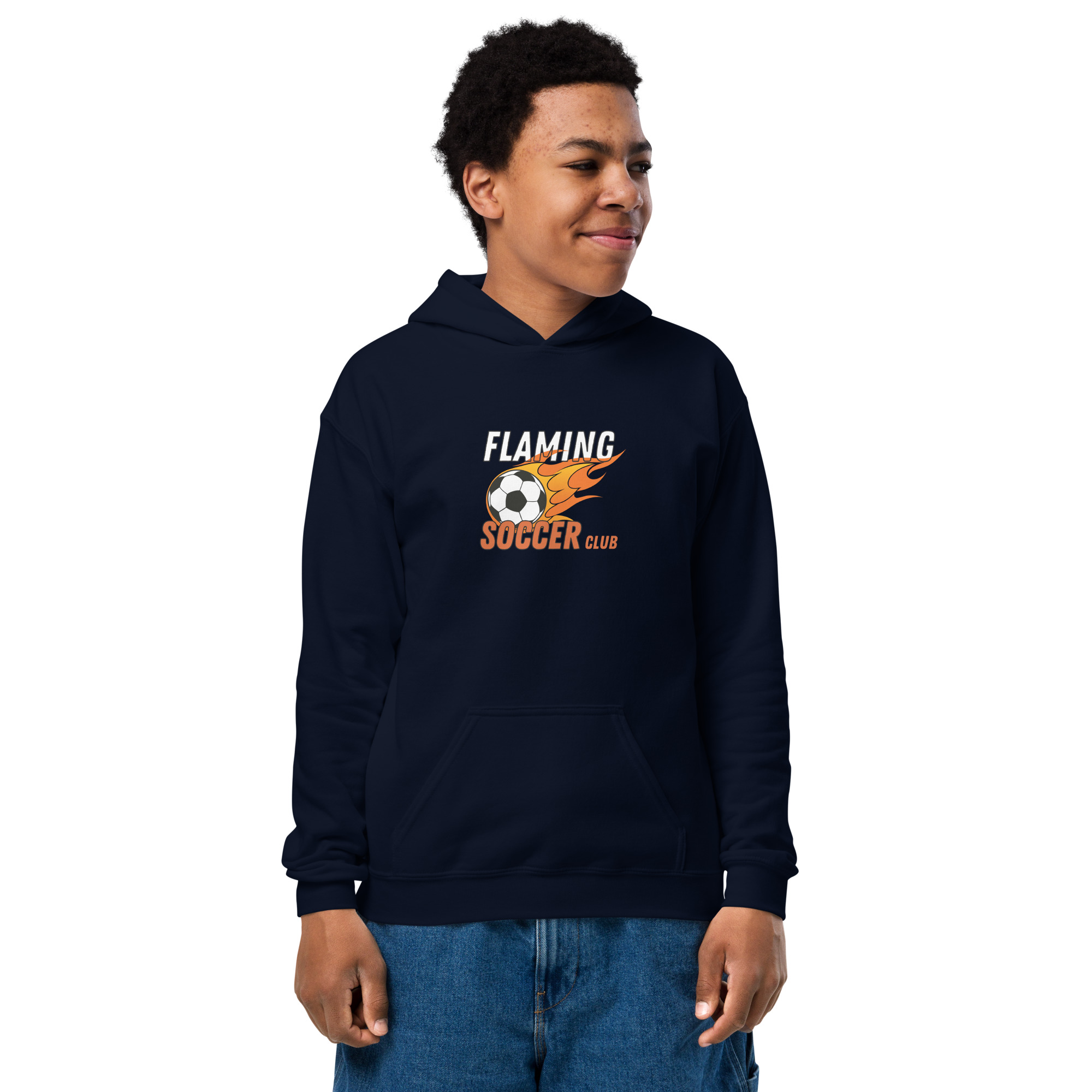 Youth heavy blend hoodie - Image 6